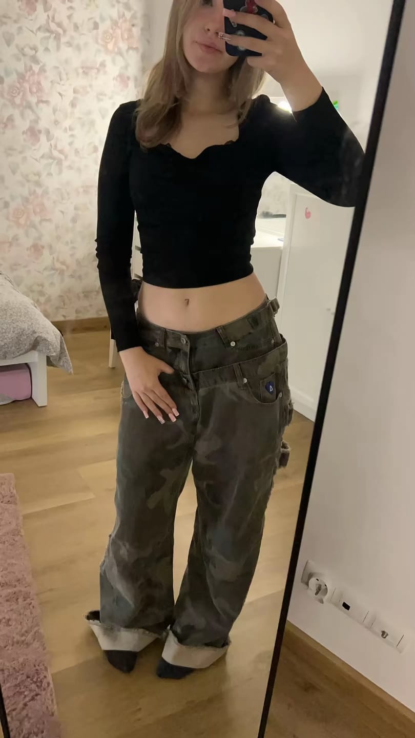 Customer photo review of Aelfric Eden Baggy Barrel Camo Pants