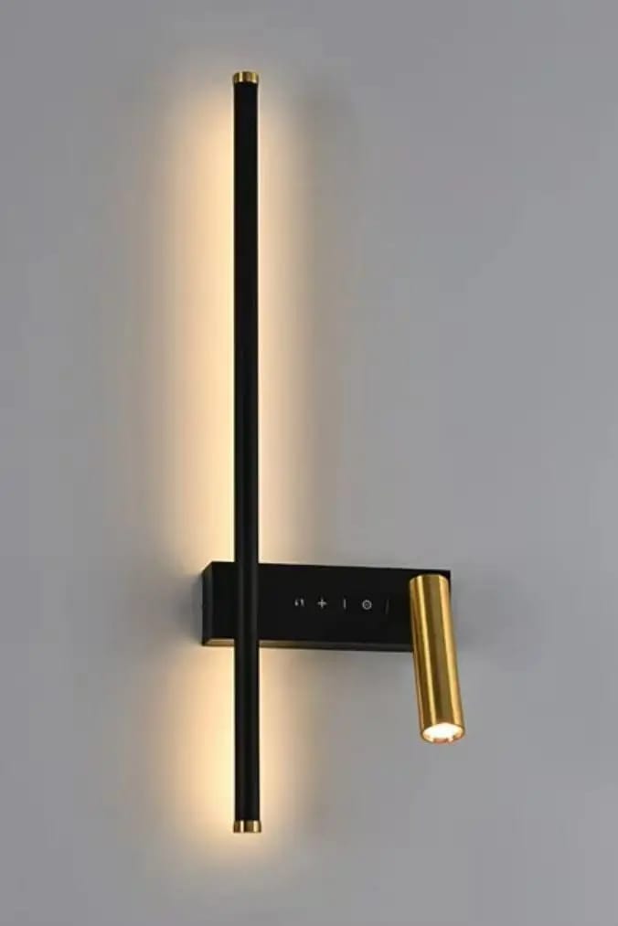 Customer photo review of Bedside Wall Sconce with Reading Light