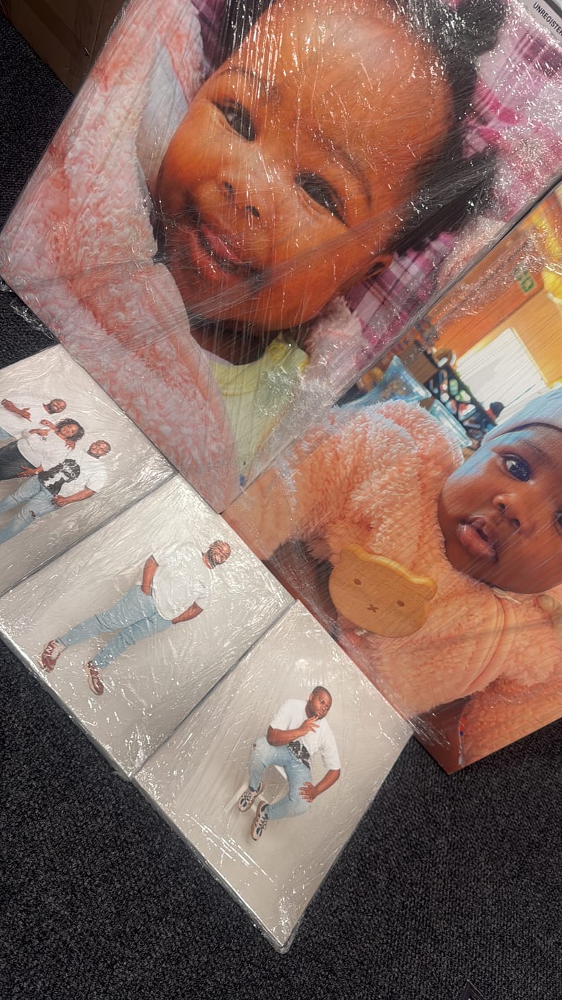 Customer photo review of 3 x A3 Canvas Combo