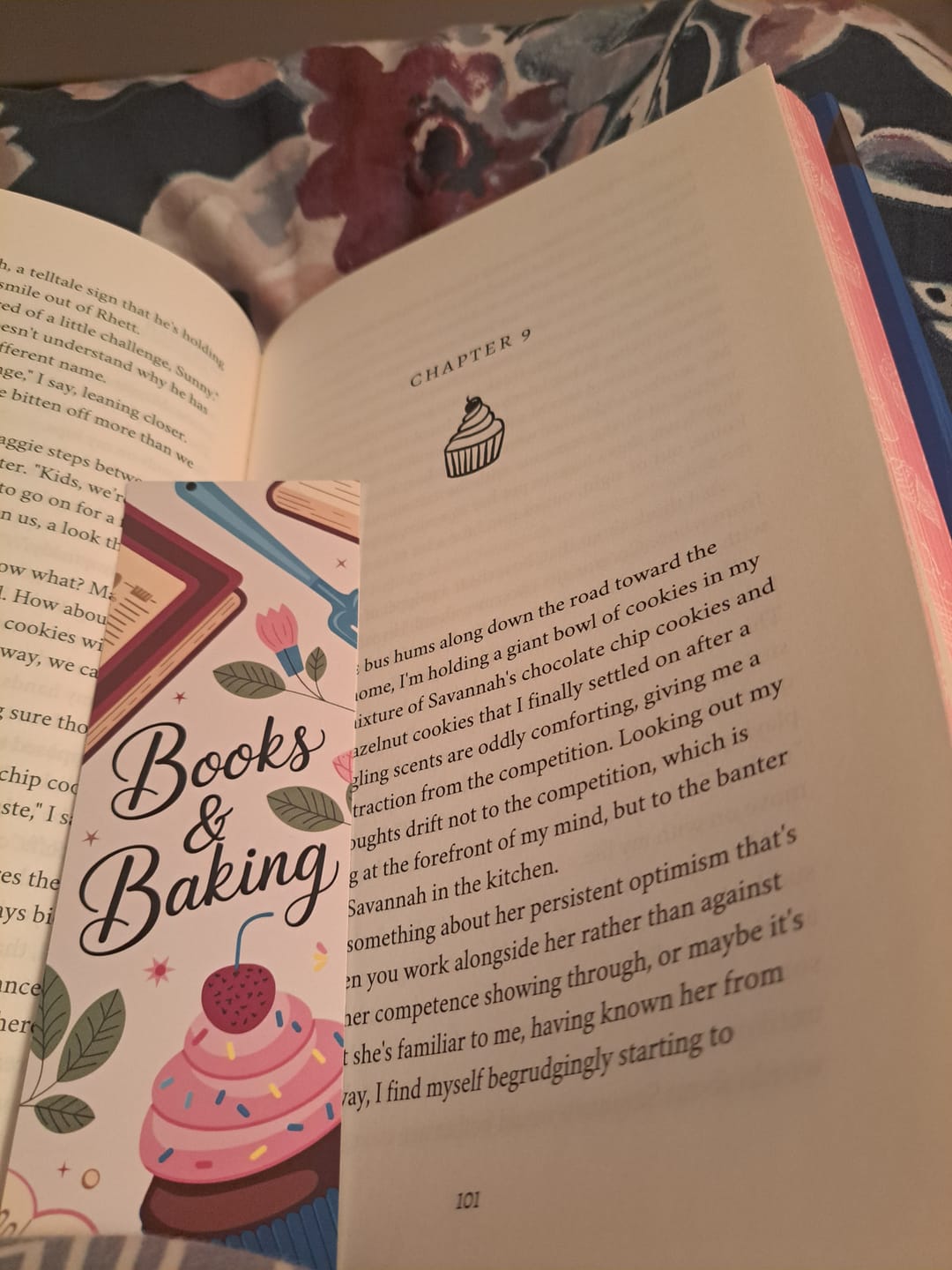 Customer photo review of The Baking Games Special Edition Hardcover (Sprayed Edges, Signed Bookplate)