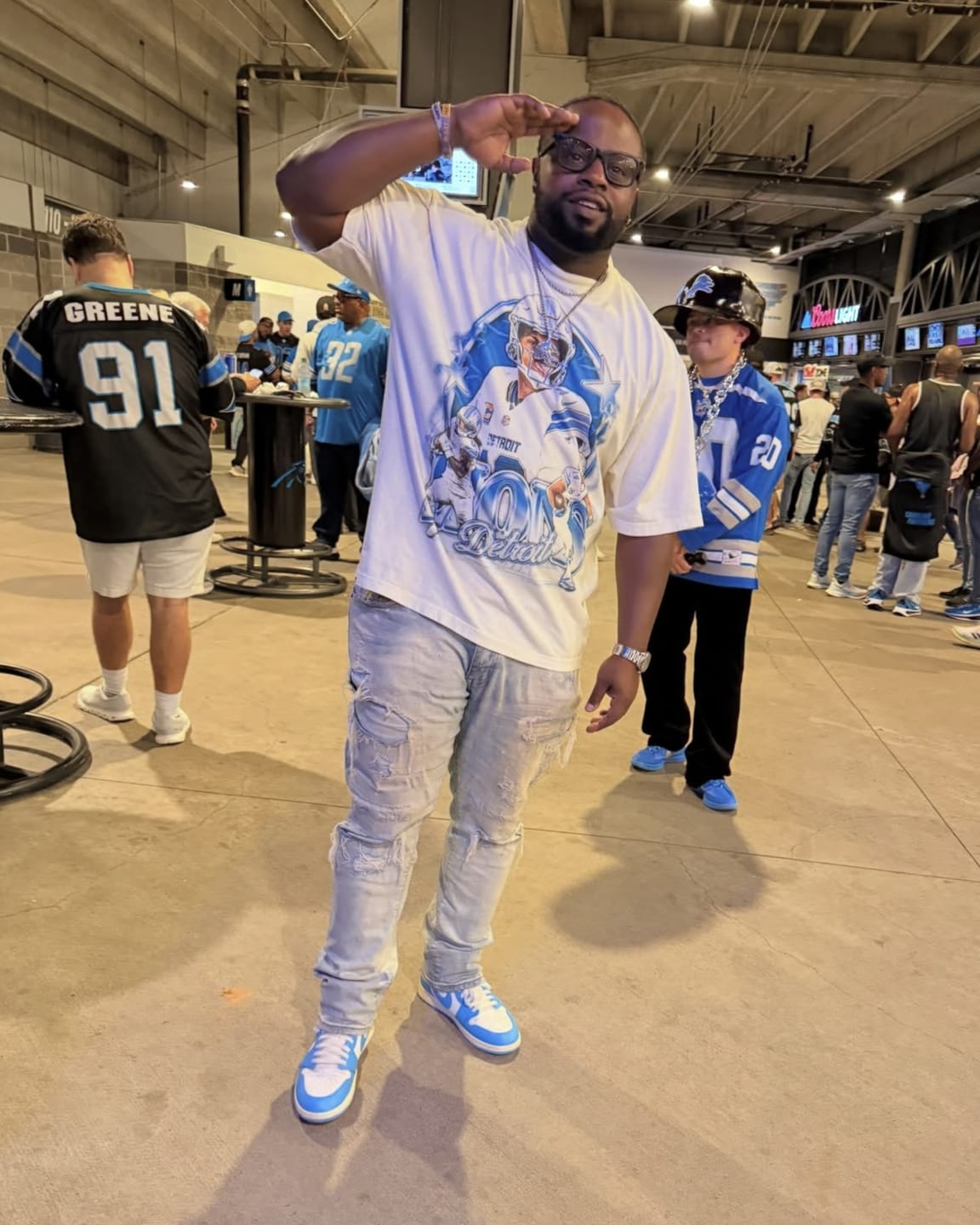 Customer photo review of Motor City Tee