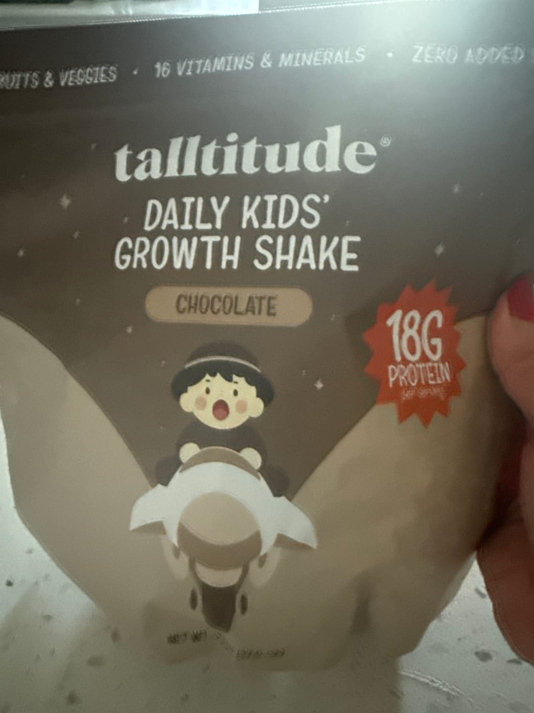 Customer photo review of Growth Shake