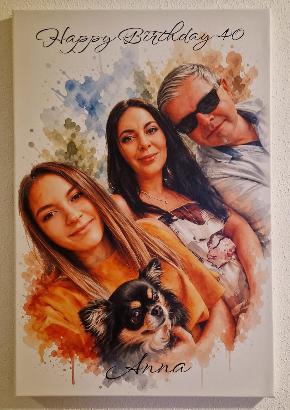 Customer photo review of Euer Foto als Kunstwerk – mit Live-Vorschau, als Poster oder Leinwand