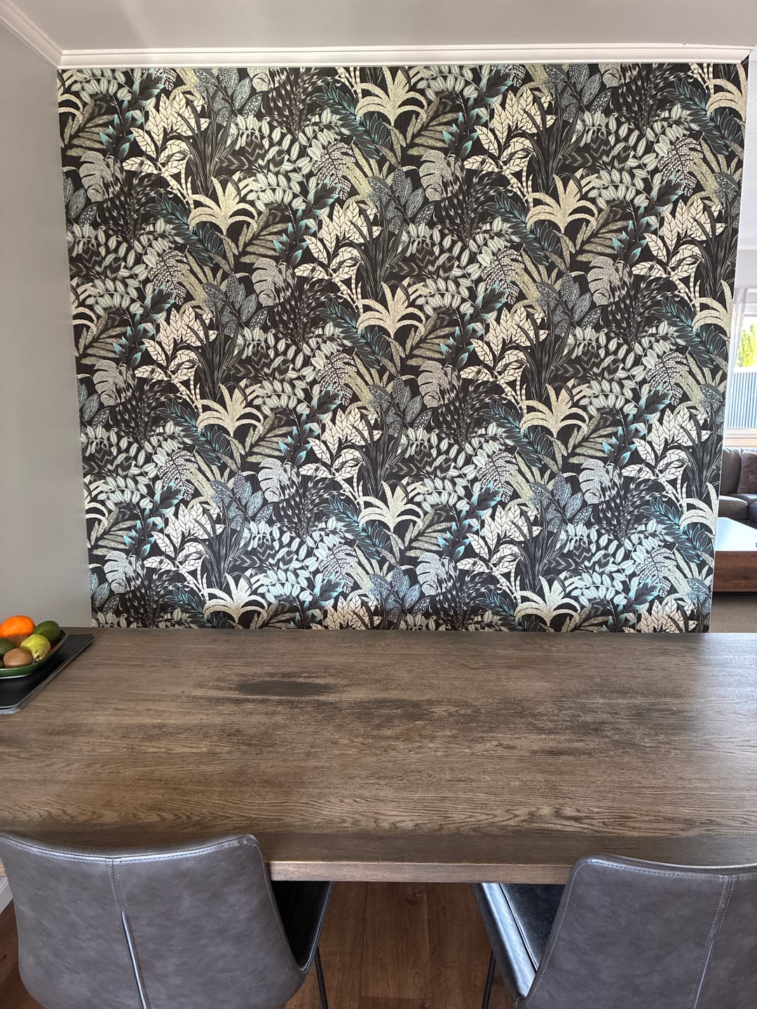 Customer photo review of Capetown Jungle Wallpaper -Green/Black