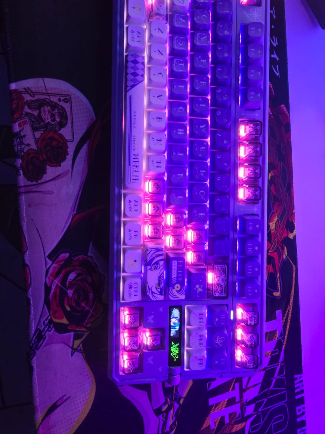Customer photo review of Valkyrie VK 87 Max V2 Mekanik Klavye
