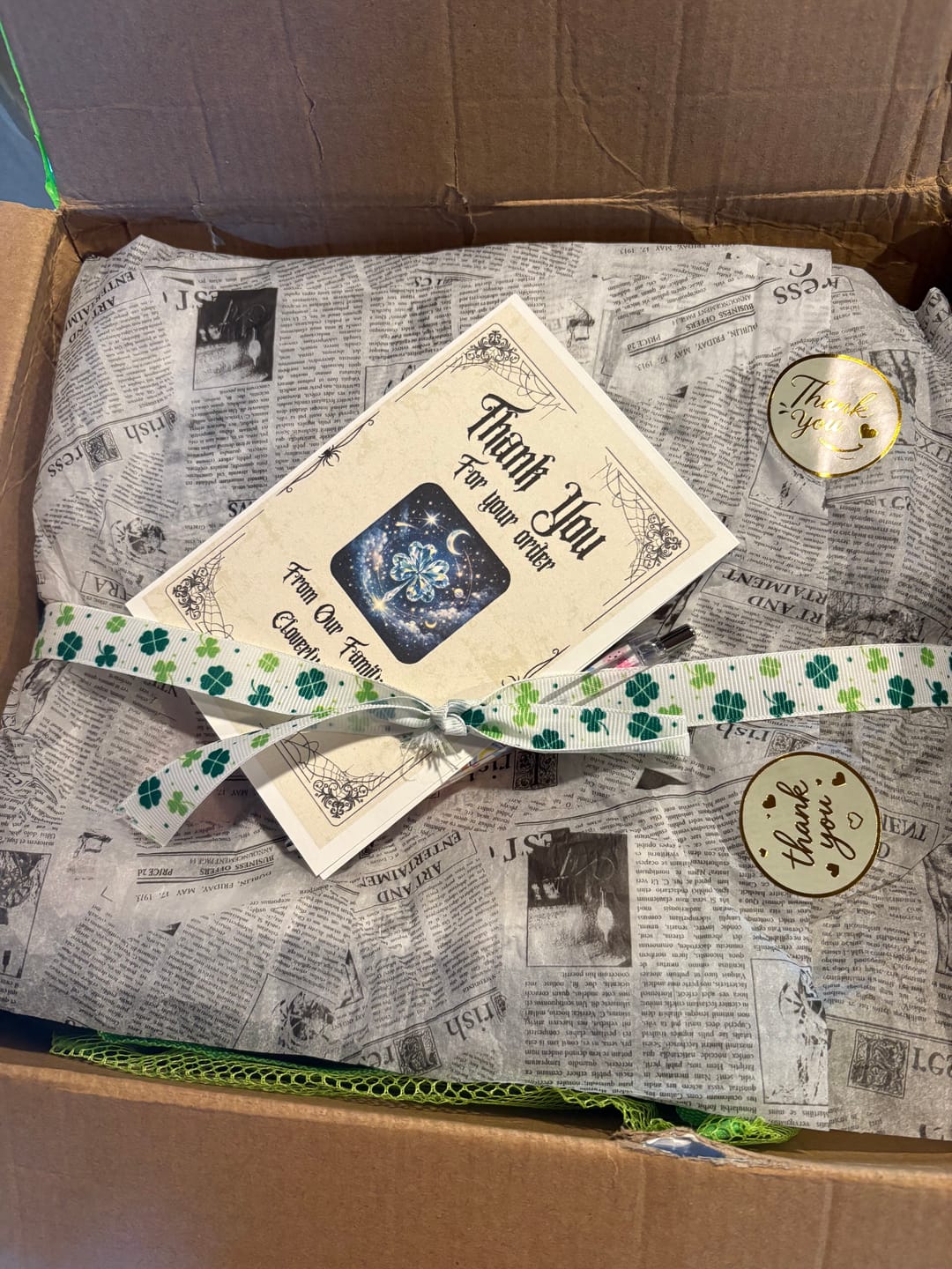 Customer photo review of Cloverly Enchanted Scoops