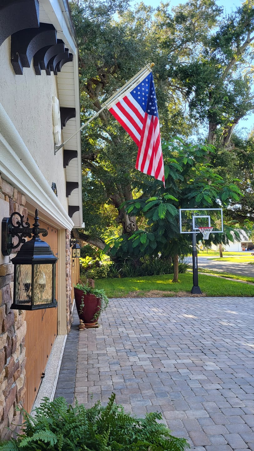 Customer photo review of 3' x 5' American Flag