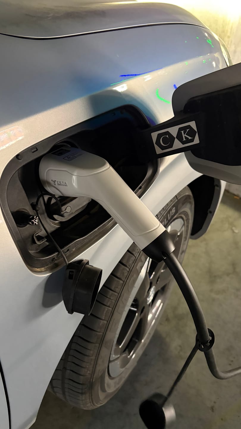 Customer photo review of כבל טעינה לרכב חשמלי 5 מטר 22KW מהיר SERES 3 EV 2026