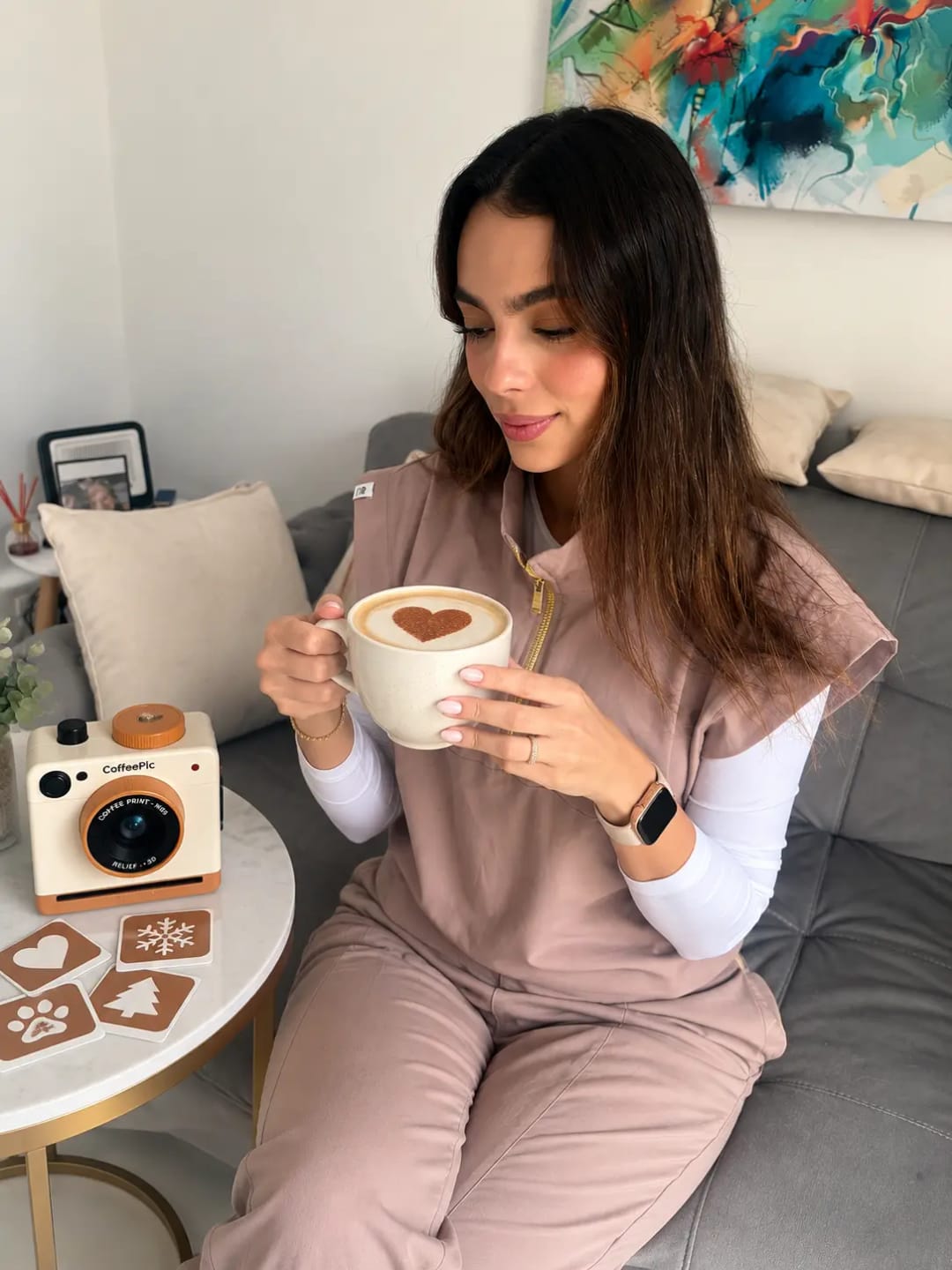 Customer photo review of Coffee Design Printer