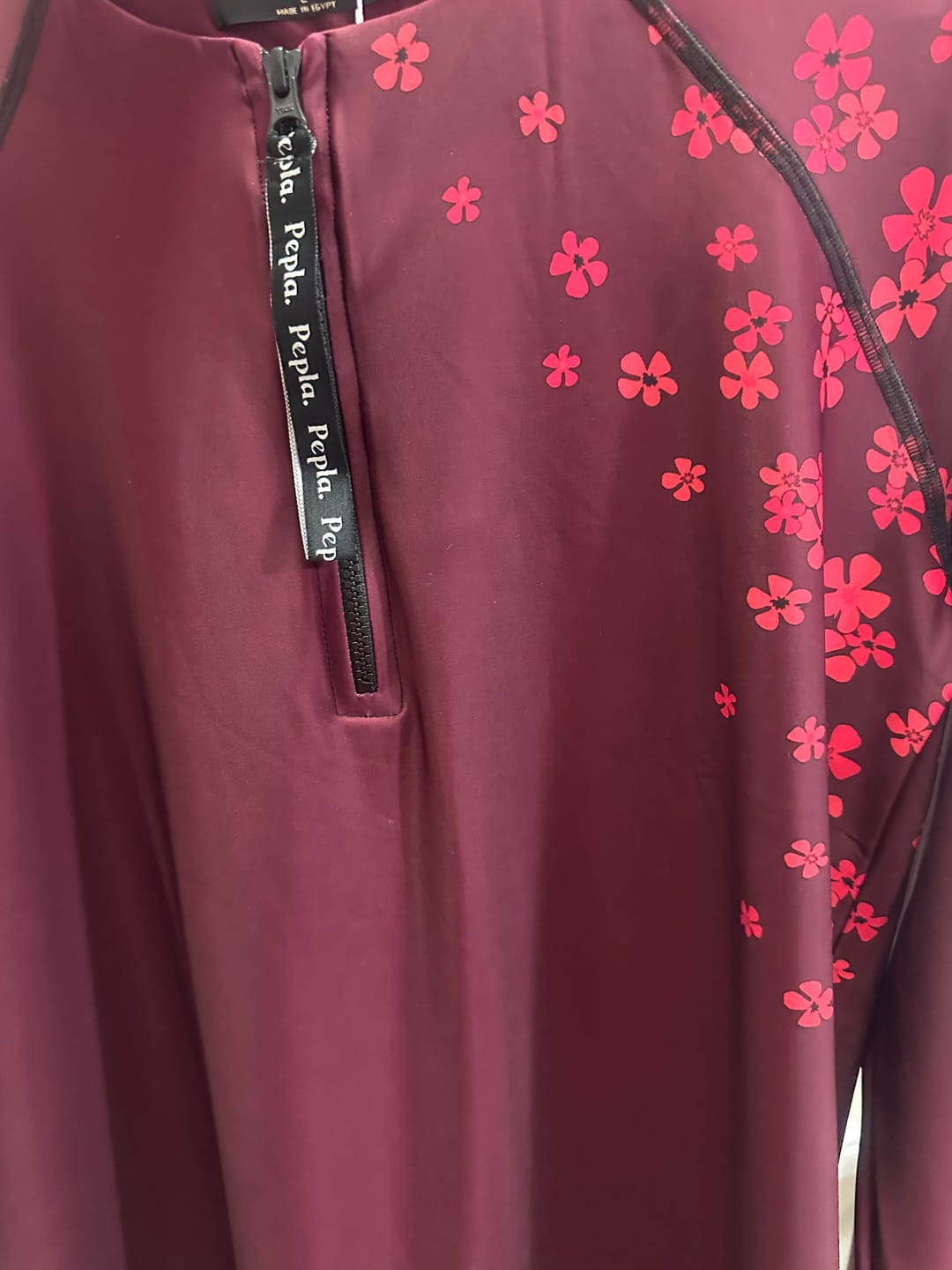 Customer photo review of Burgundy Long Rashguard