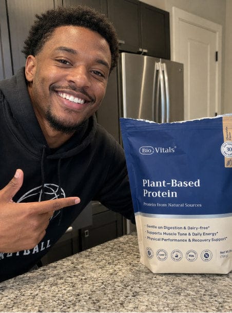 Customer photo review of Plant-Based Protein