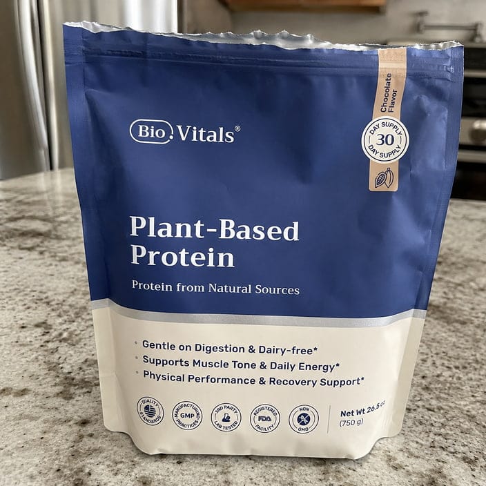 Customer photo review of Plant-Based Protein