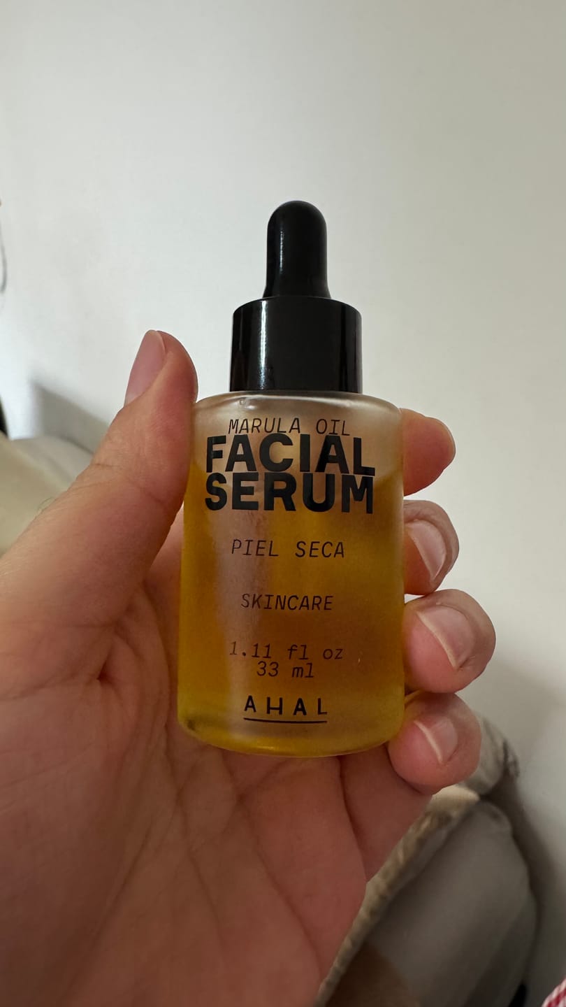 Customer photo review of AHAL-Suero Humectante Facial de Marula Africano