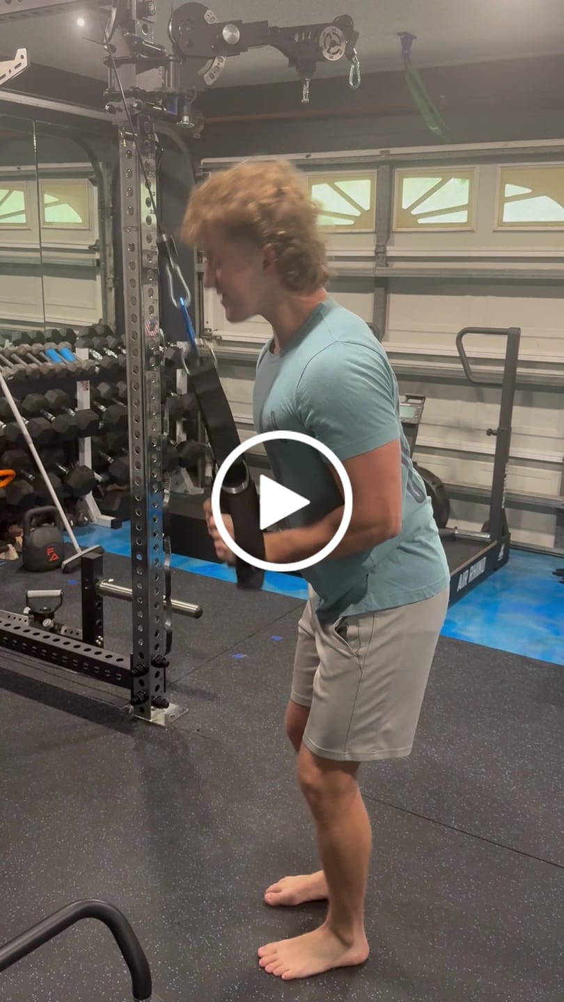 Customer video review of ANDREONI FOCUS STRAPS ™ - Triceps, Face Pulls and Cable Workout Straps.