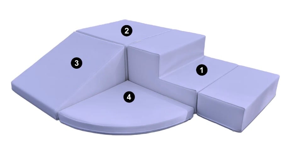 Customer photo review of Soft Play 8- Cubes 8´´