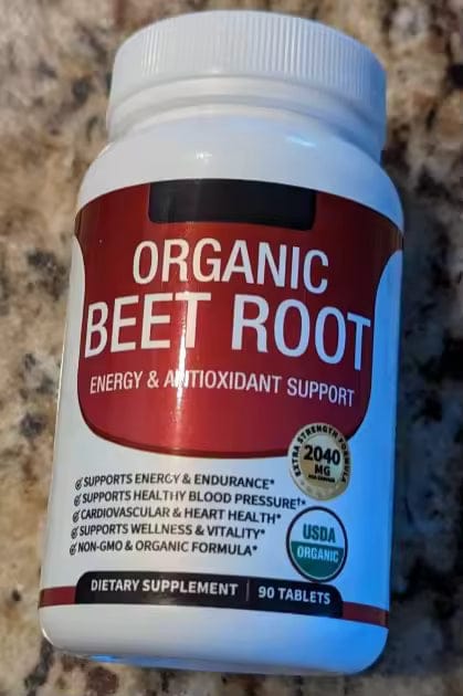 Customer photo review of Viorine Organic Beet Root with Black Pepper