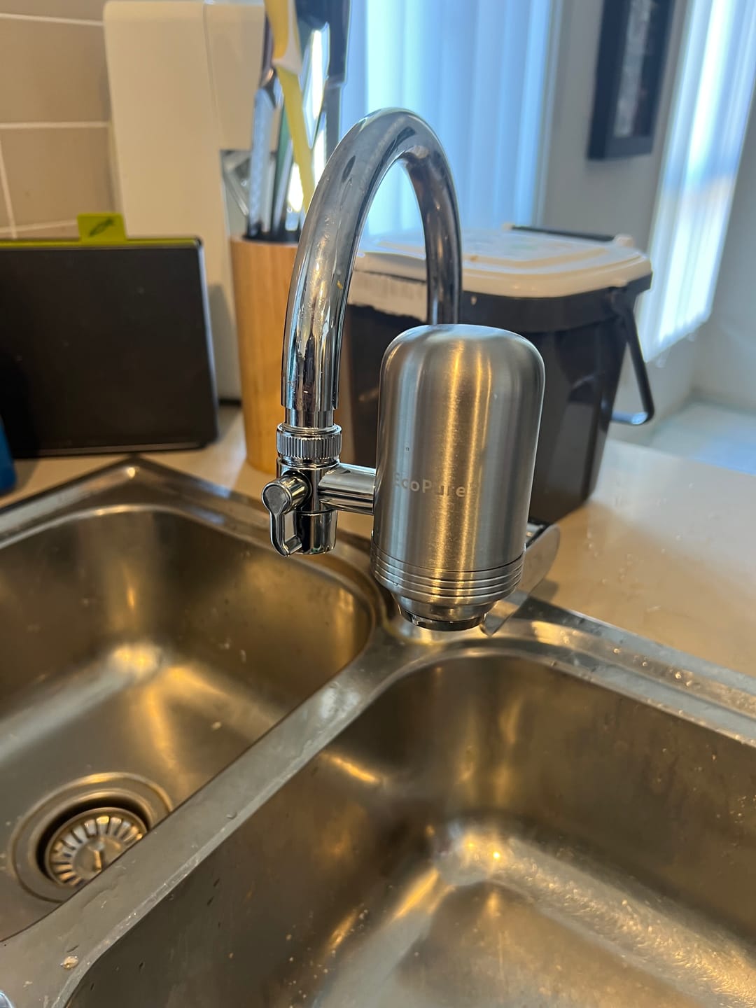 Customer photo review of BlissfulHome™ Advanced 5-Stage Kitchen Tap Filter