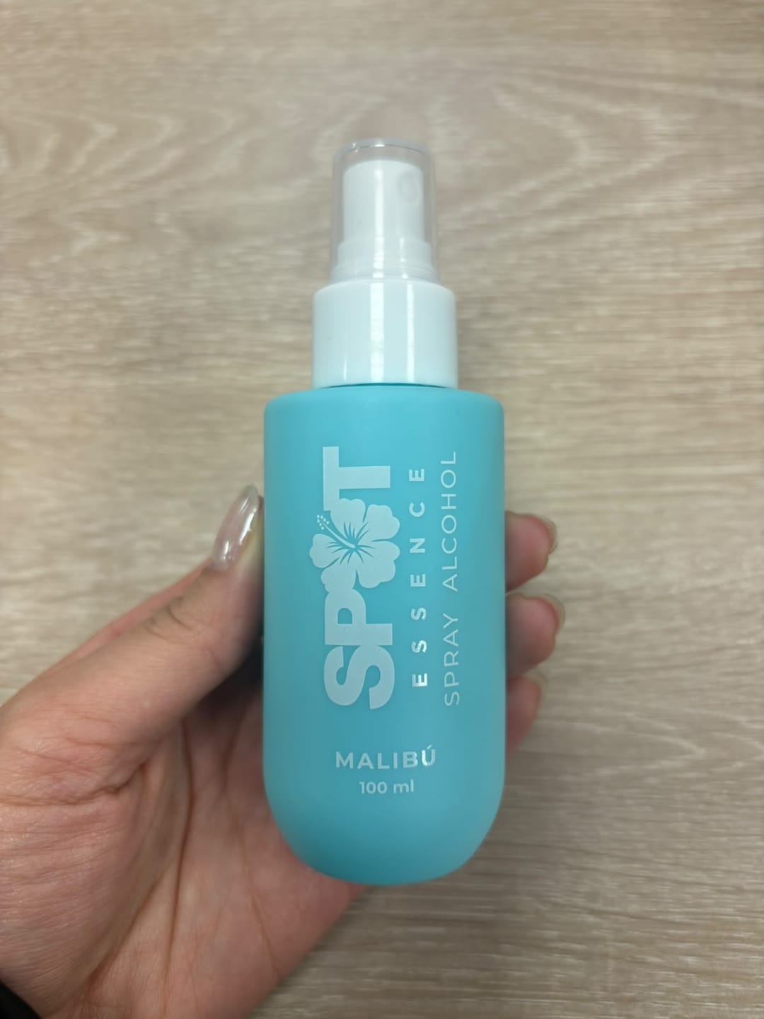 Customer photo review of Alcohol Spray Malibú 100ml