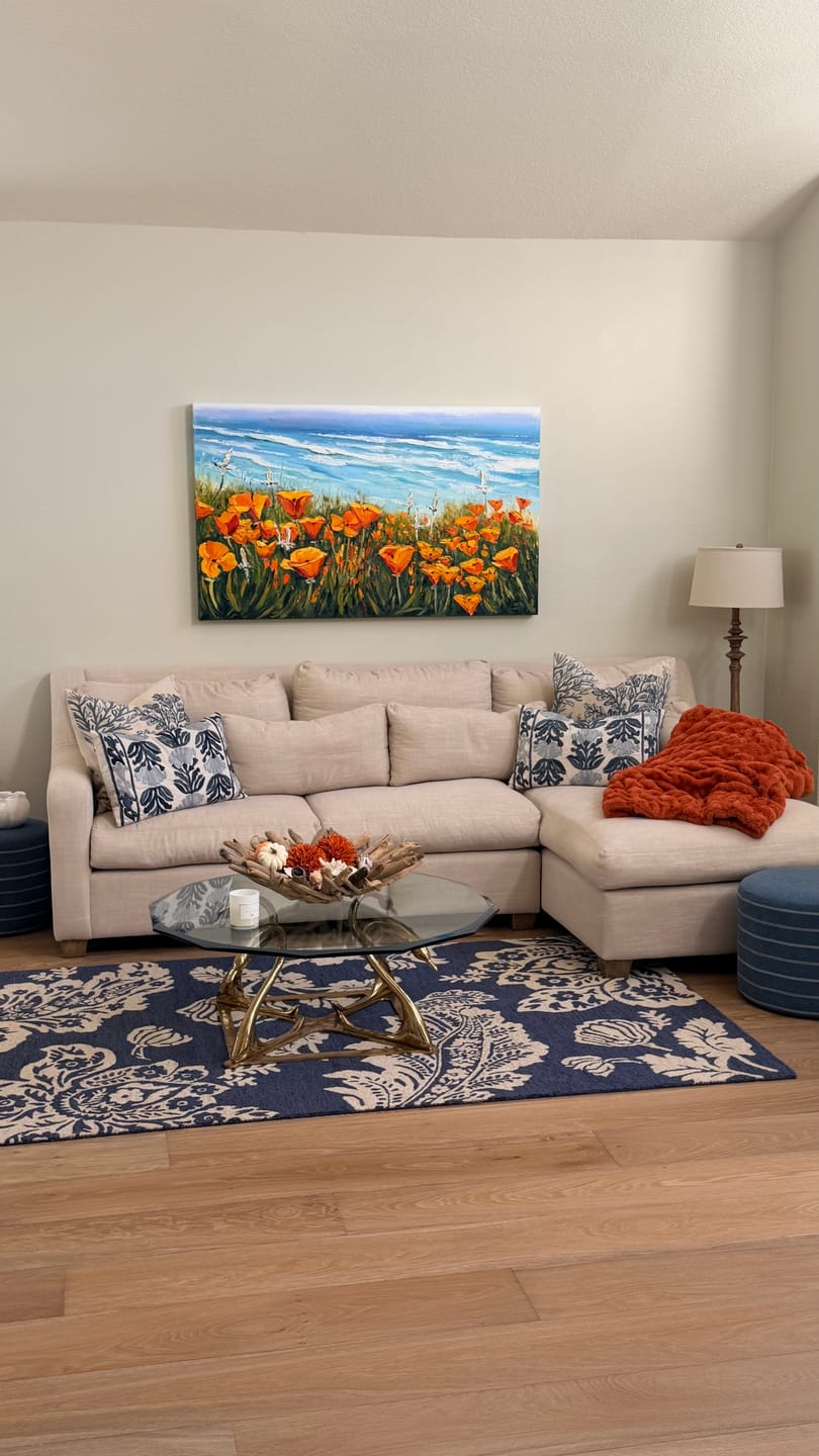 Customer photo review of Hugs Fall Harvest Blanket