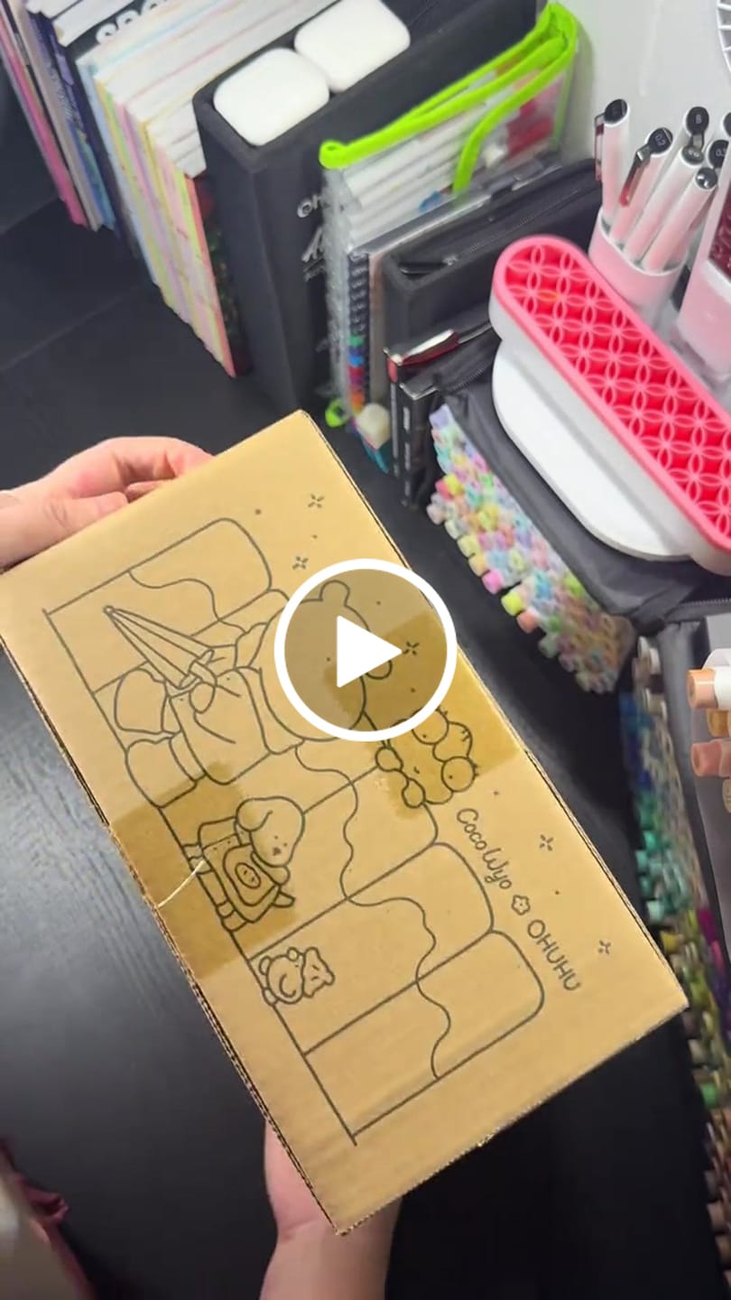Customer video review of Ohuhu x Coco Wyo Cozy Mood Coloring Kit, Honolulu B 48 Colors Alcohol Markers with Brush & Fine Dual Tips, Coloring Book with Mood Tracker Pages