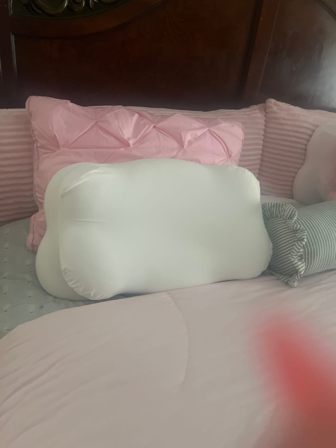 Customer photo review of Cloud Cooling Pillow Case