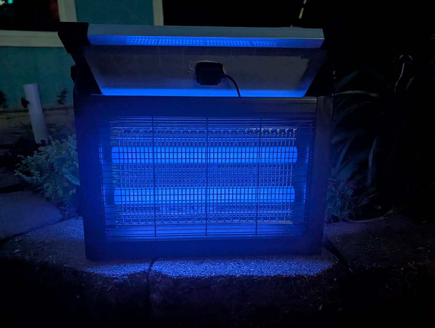 Customer photo review of GroundGuard Sentinel — Solar Bug Zapper