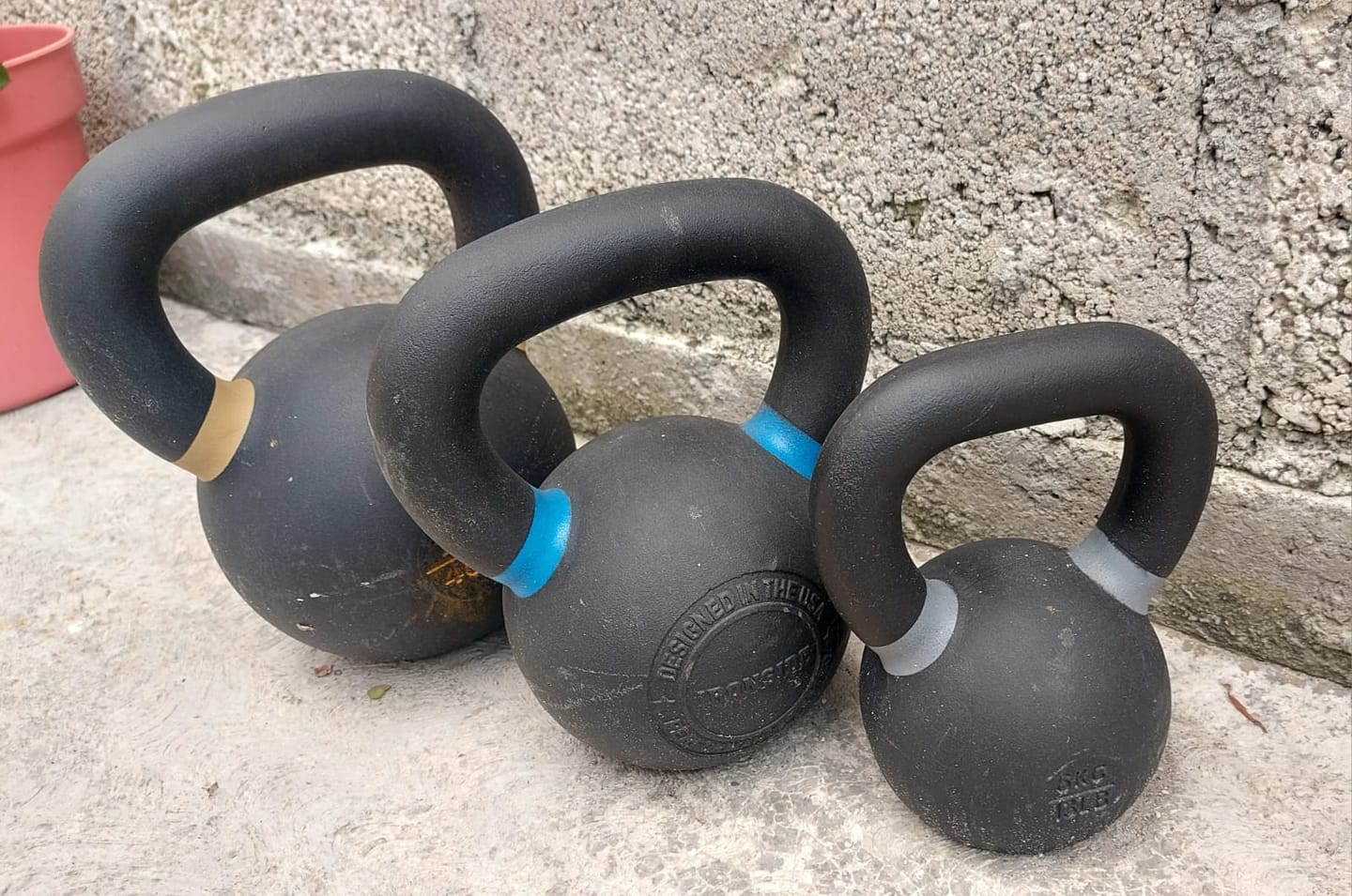 Customer photo review of Kettlebell Premium 4 a 36 kg IRONSIDE