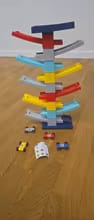Customer photo review of Track Toys Children's Large Ejection Parking Lot Plastic Toys
