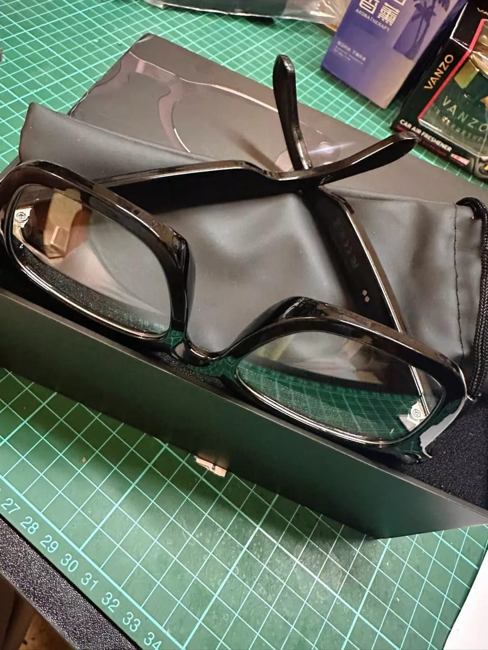 Customer photo review of AI Smart Sunglasses Camera with photochromic