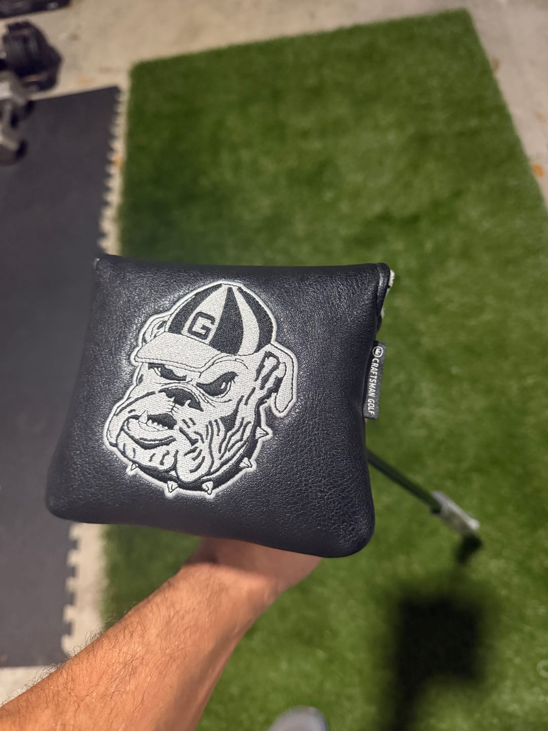 Customer photo review of Personalized TaylorMade Spider ZT Mallet Headcover