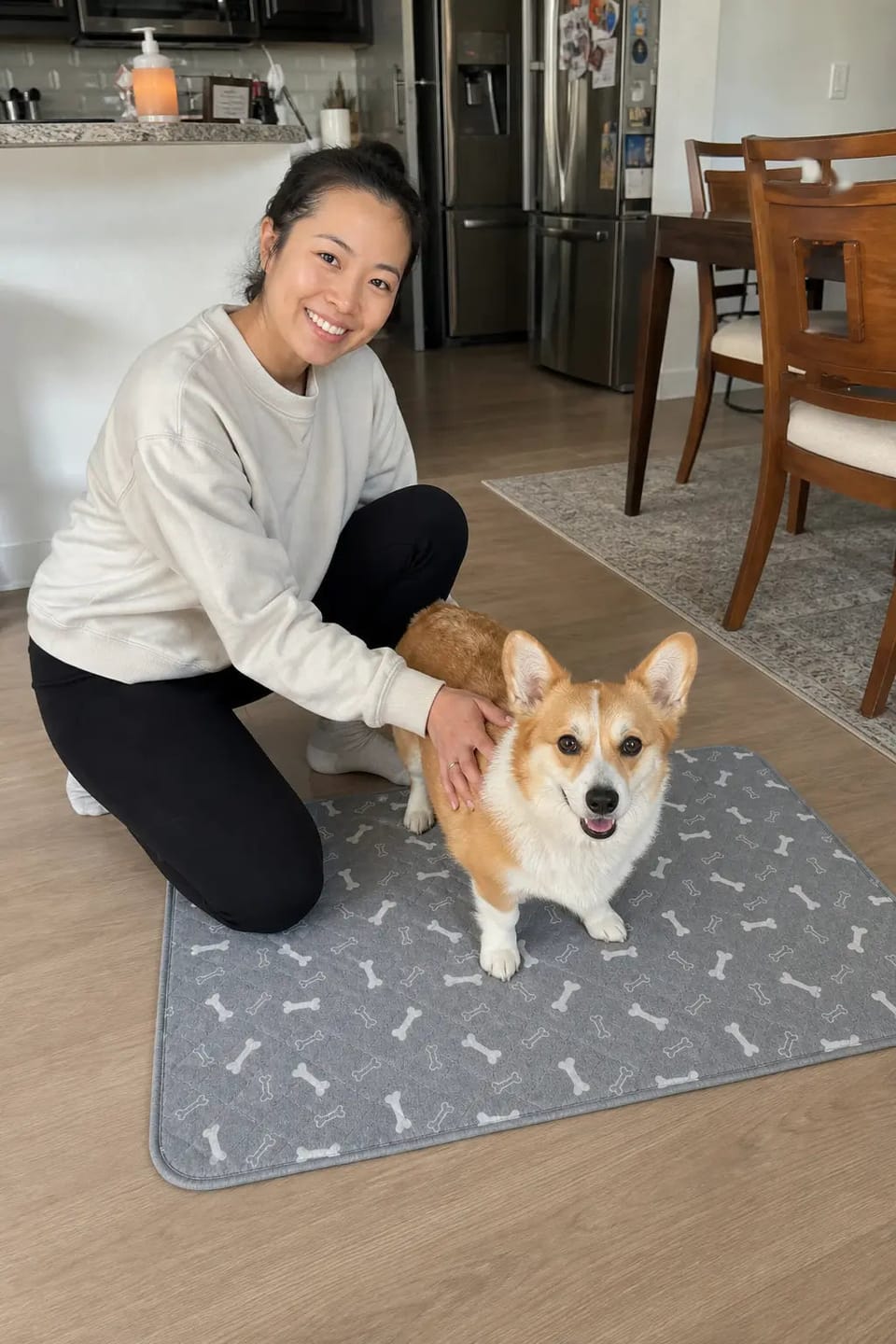 Customer photo review of CalmPaws™ Tapete Absorbente para Perros