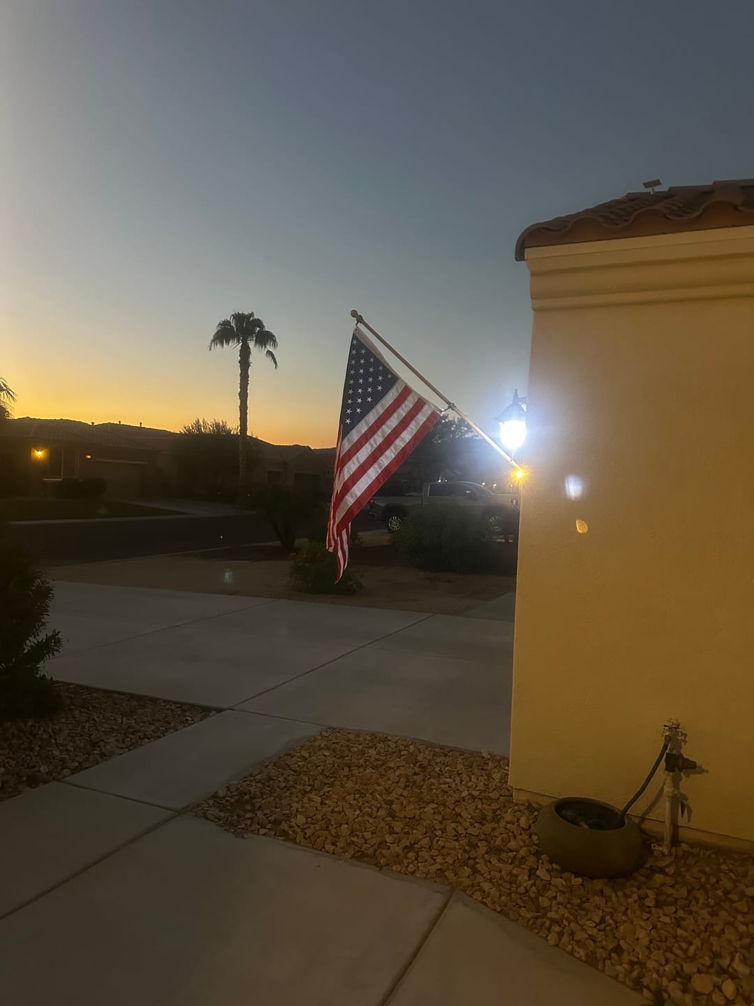 Customer photo review of 3' x 5' American Flag