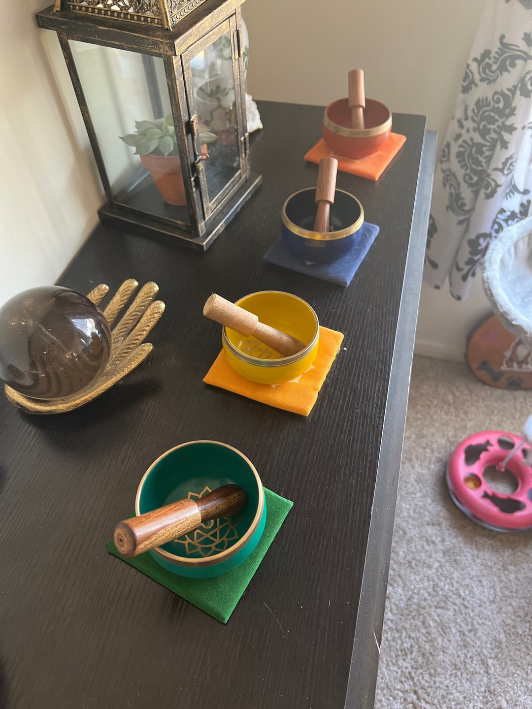 Customer photo review of Tibetan Singing Bowl 3.5" – Chakra Healing & Meditation, Set or Single