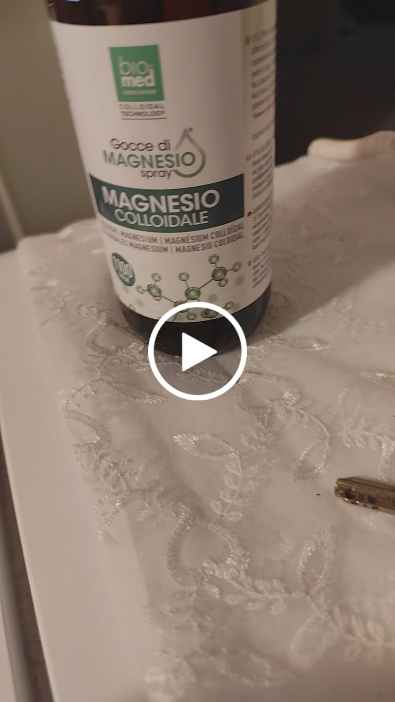 Customer video review of Magnesio colloidale spray sublinguale 1100 ppm - 500 ml