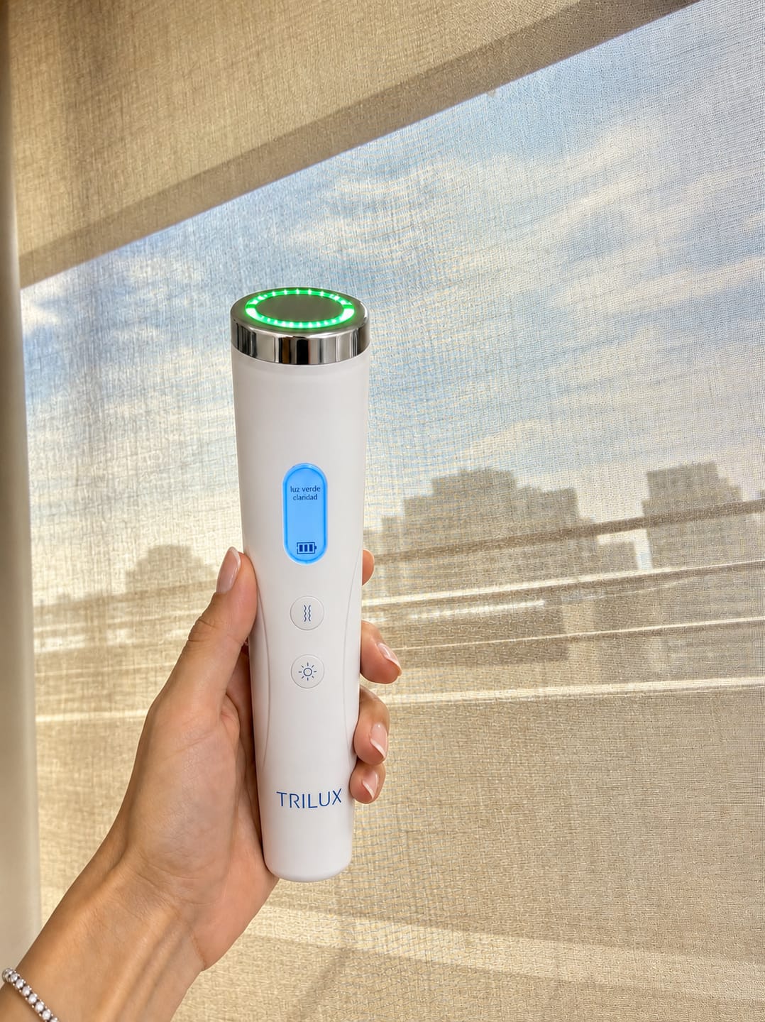 Customer photo review of At-Home LED Light Therapy Device