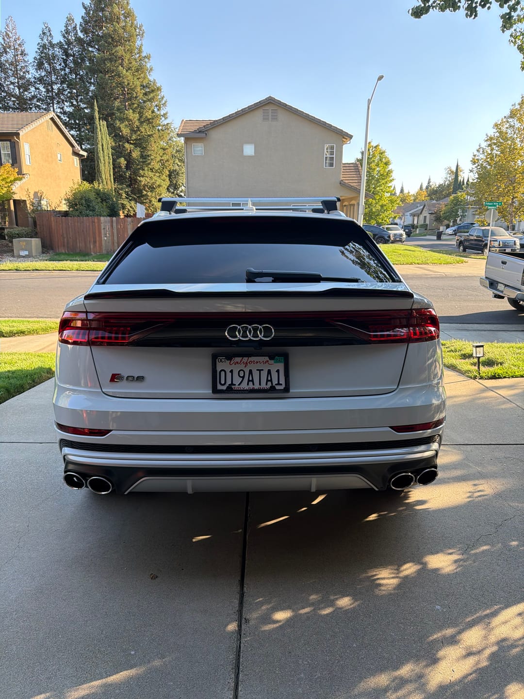 Customer photo review of Middle Spoiler for 2019-2026 Audi Q8, Q8 S-Line and SQ8 (4M)