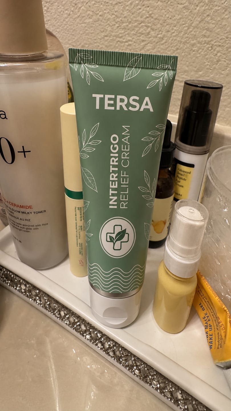 Customer photo review of Crema para pliegues