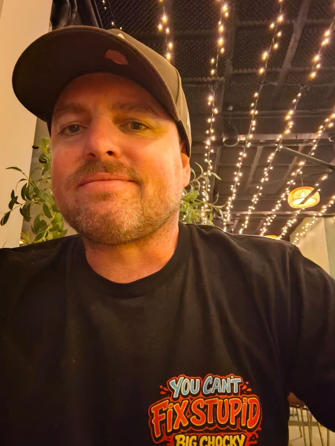 Customer photo review of Big Chocky | Clown Show Tee