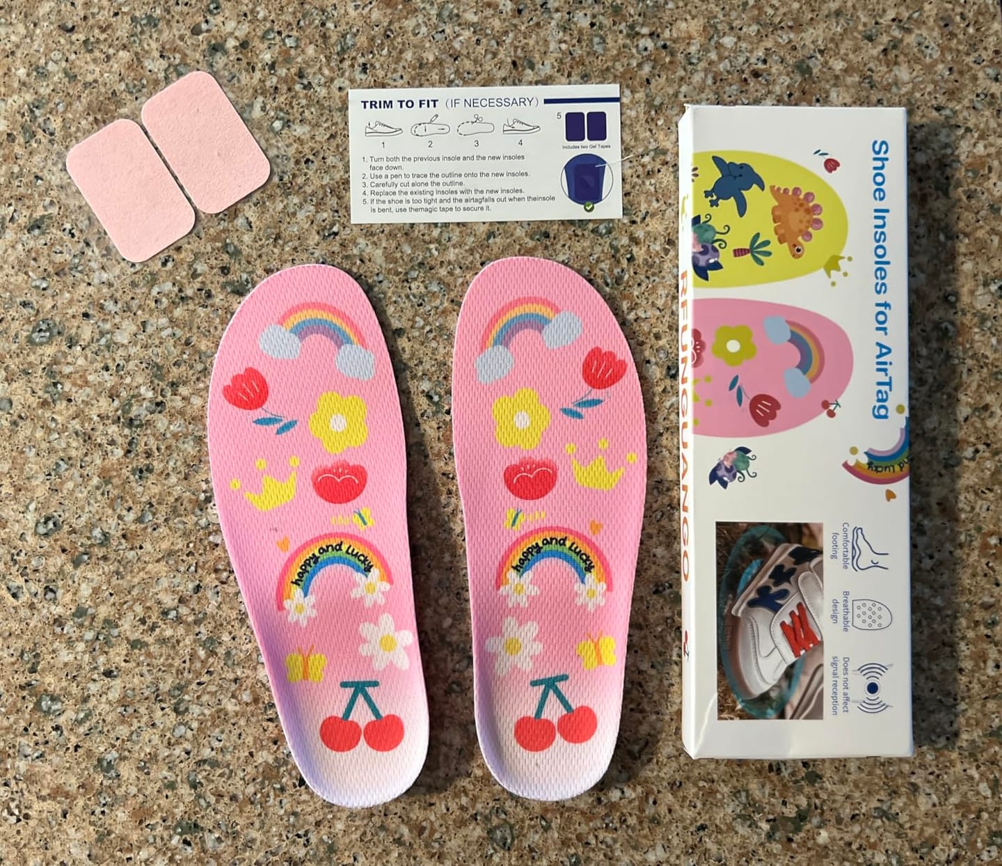 Customer photo review of Baby TrackSoles