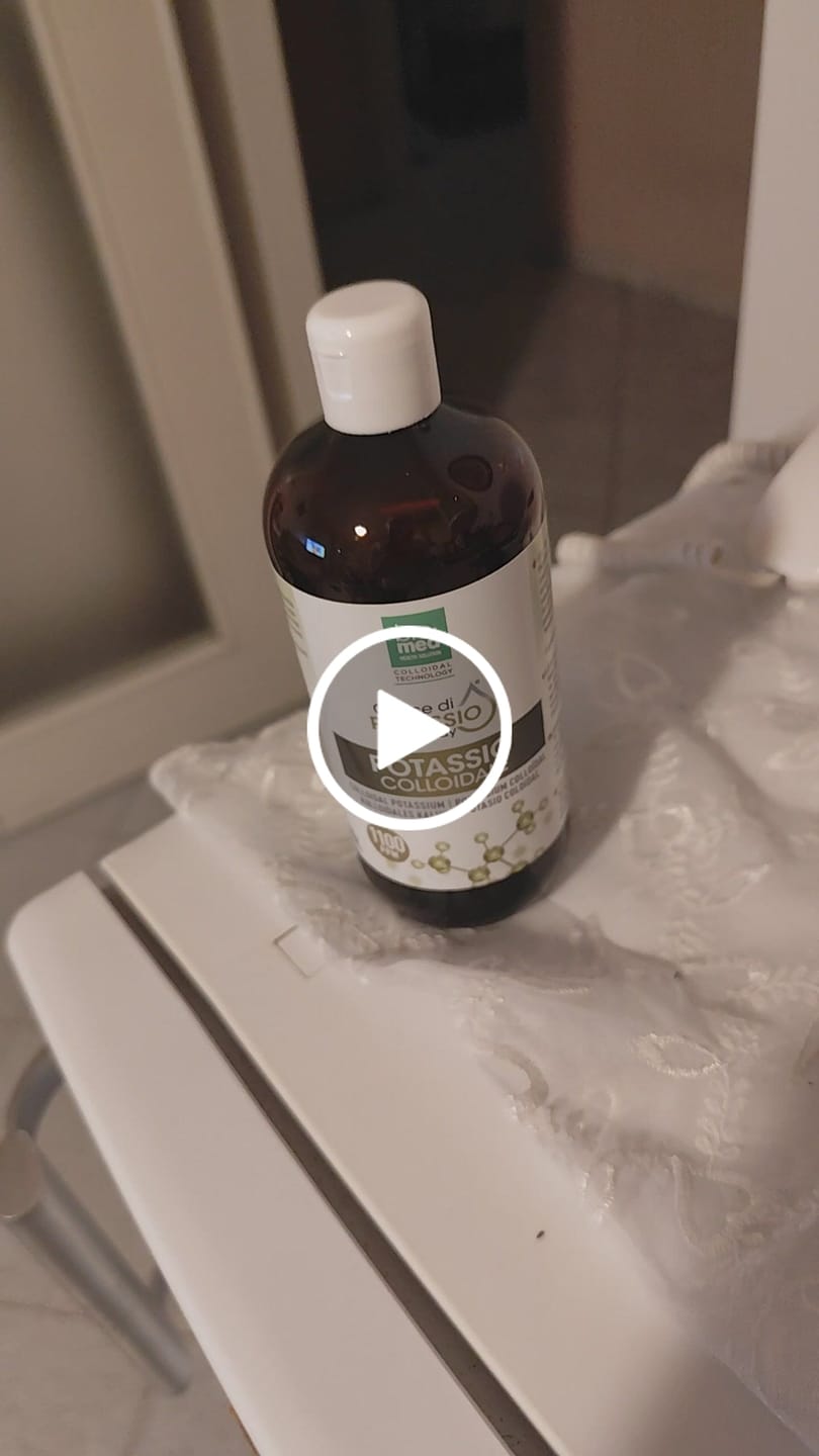 Customer video review of Potassio colloidale spray sublinguale 1100 ppm - 500 ml