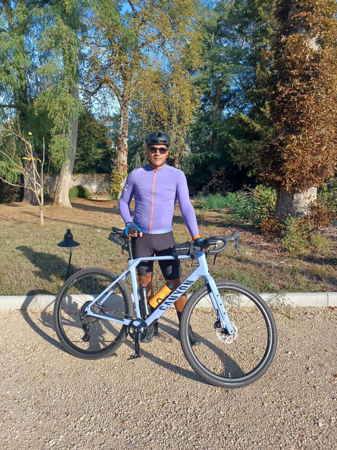 Customer photo review of VIVIDNESS LS JERSEY - PURPLE