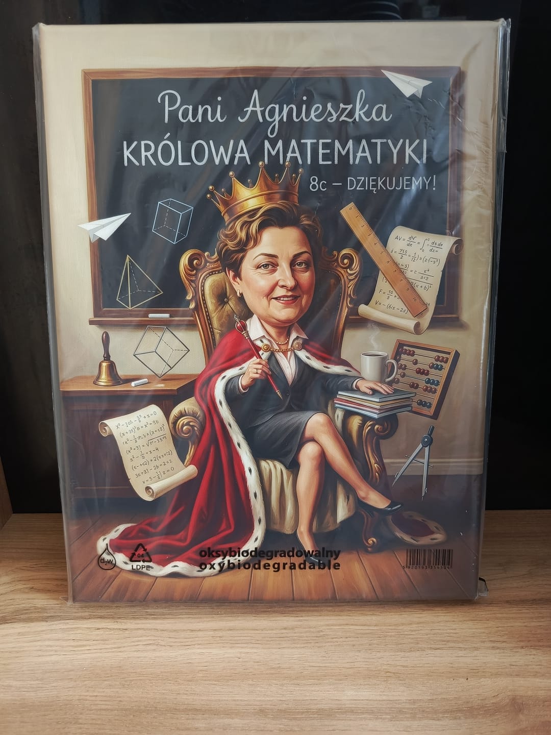 Customer photo review of Dla Nauczyciela - Karykatura ze zdjęcia