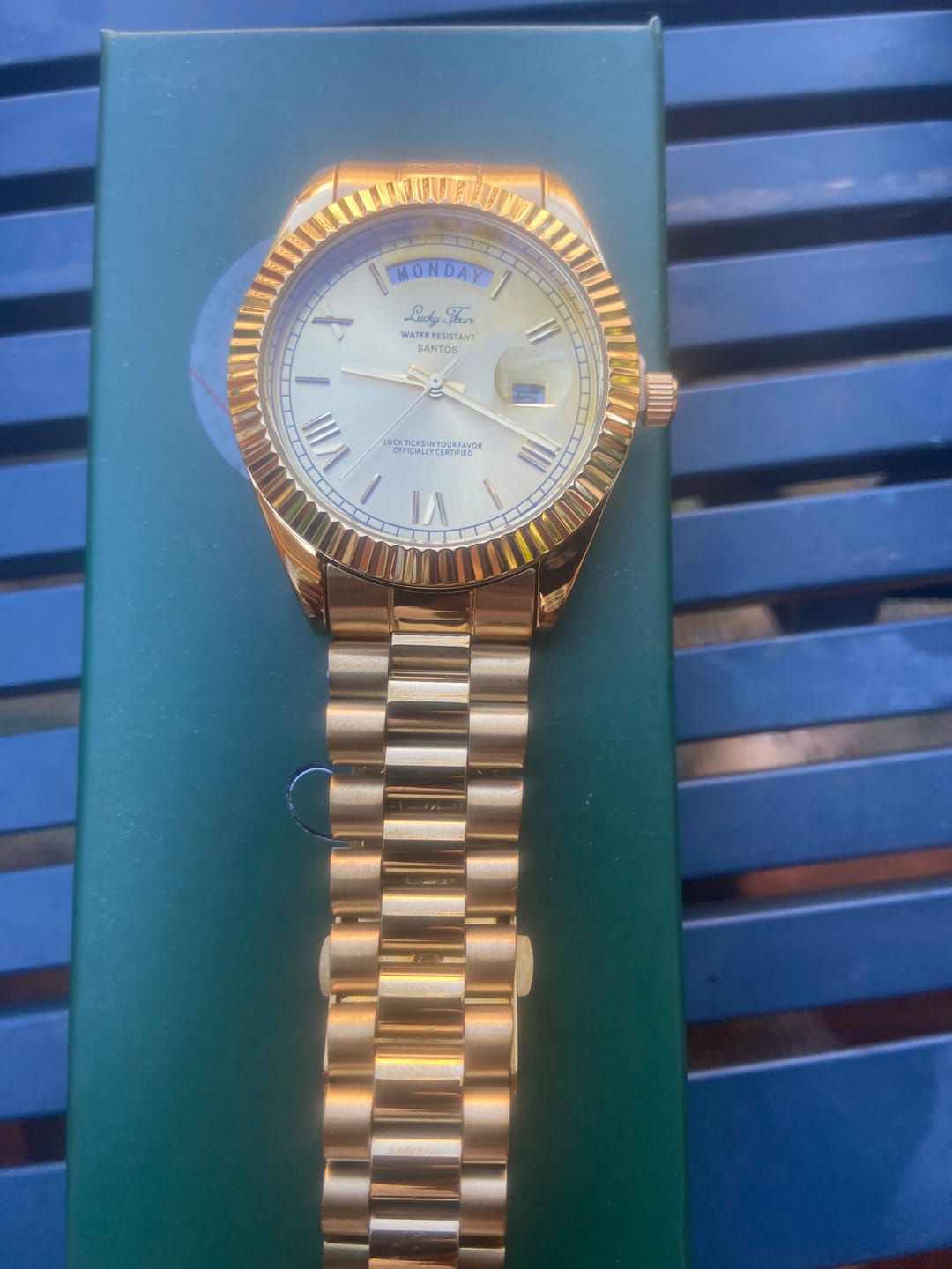 Customer photo review of Lucky Fours® Santos