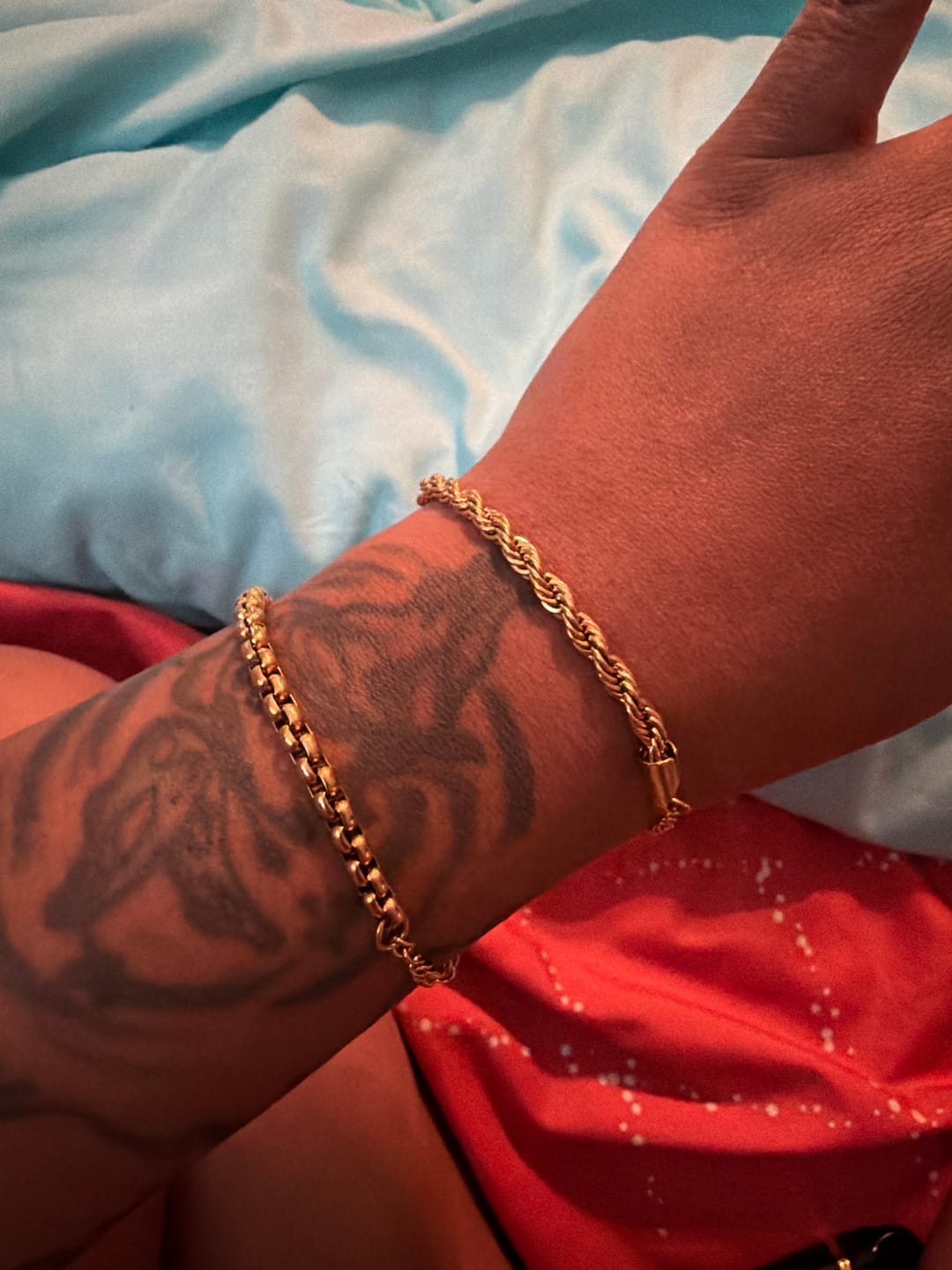 Customer photo review of Rope Link Bracelet Set