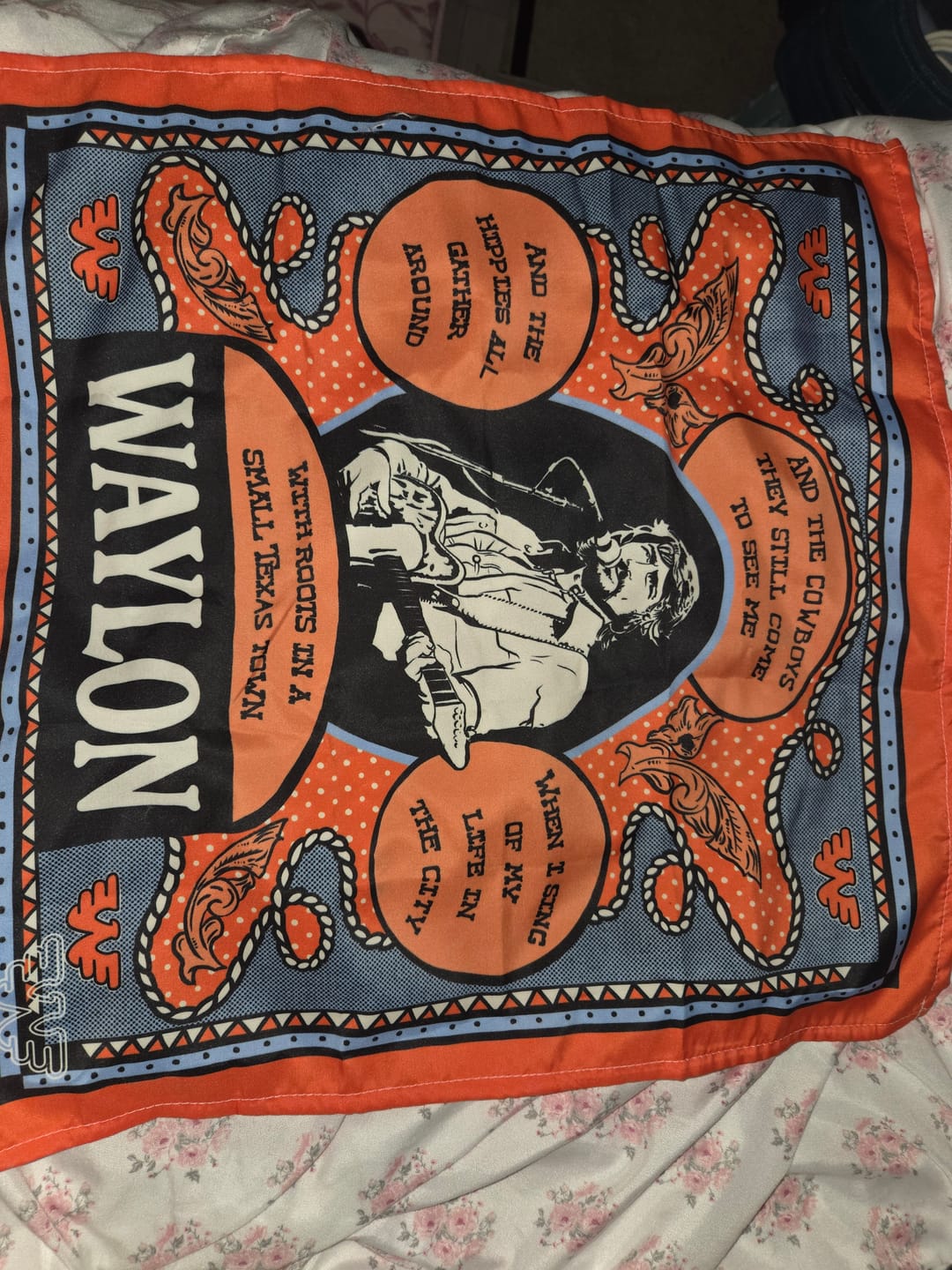 Customer photo review of Cowboy Bandana