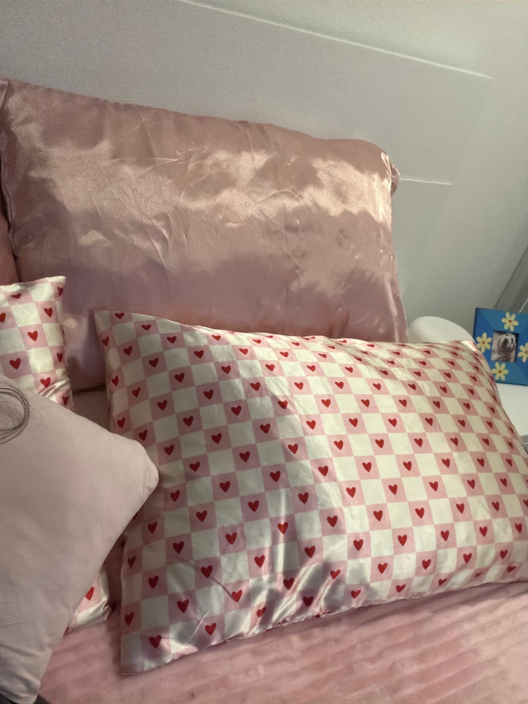 Customer photo review of Funda de Satín