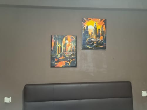 Customer photo review of Voiture Art Déco à New York