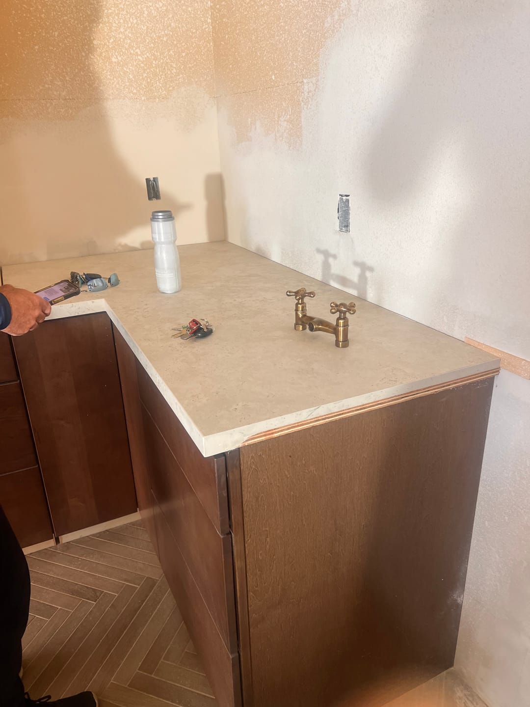 Customer photo review of Oil Rubbed Bronze Shower System #VFK097