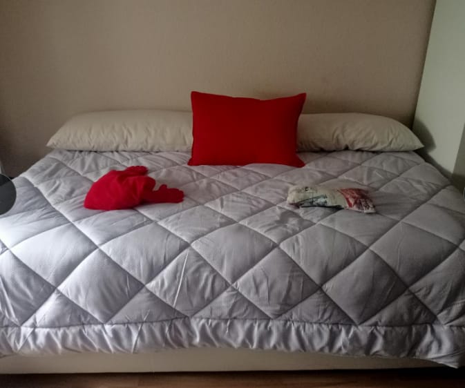Customer photo review of Edredón 2 en 1 – que elimina neccesidad de sábanas