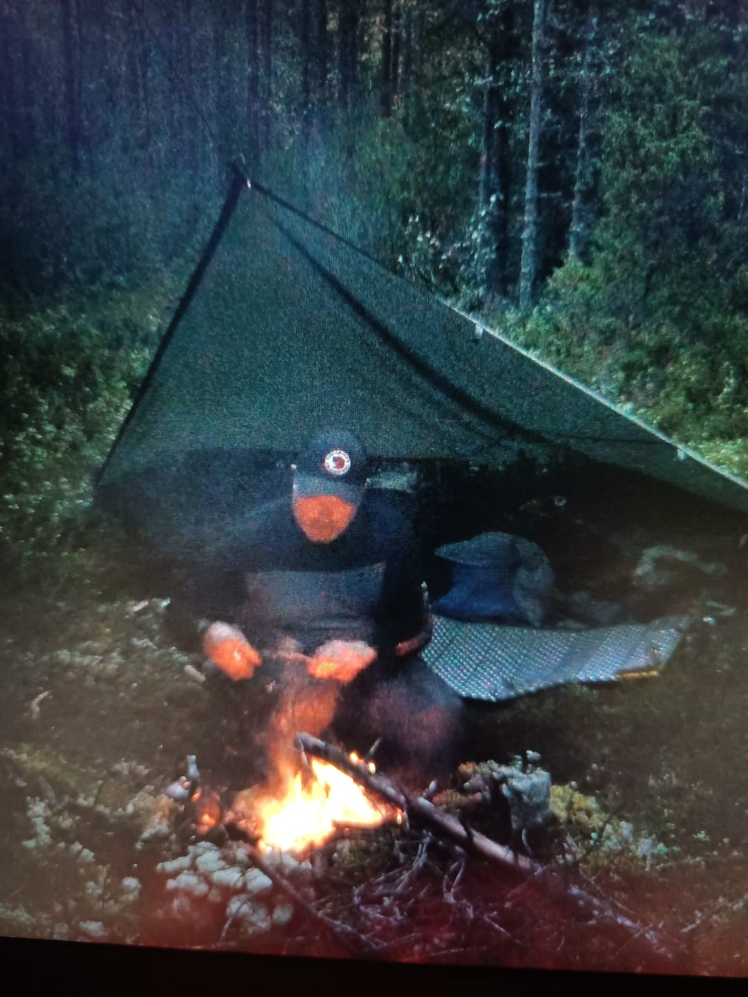 Customer photo review of Laavu tarp, 275x275 cm